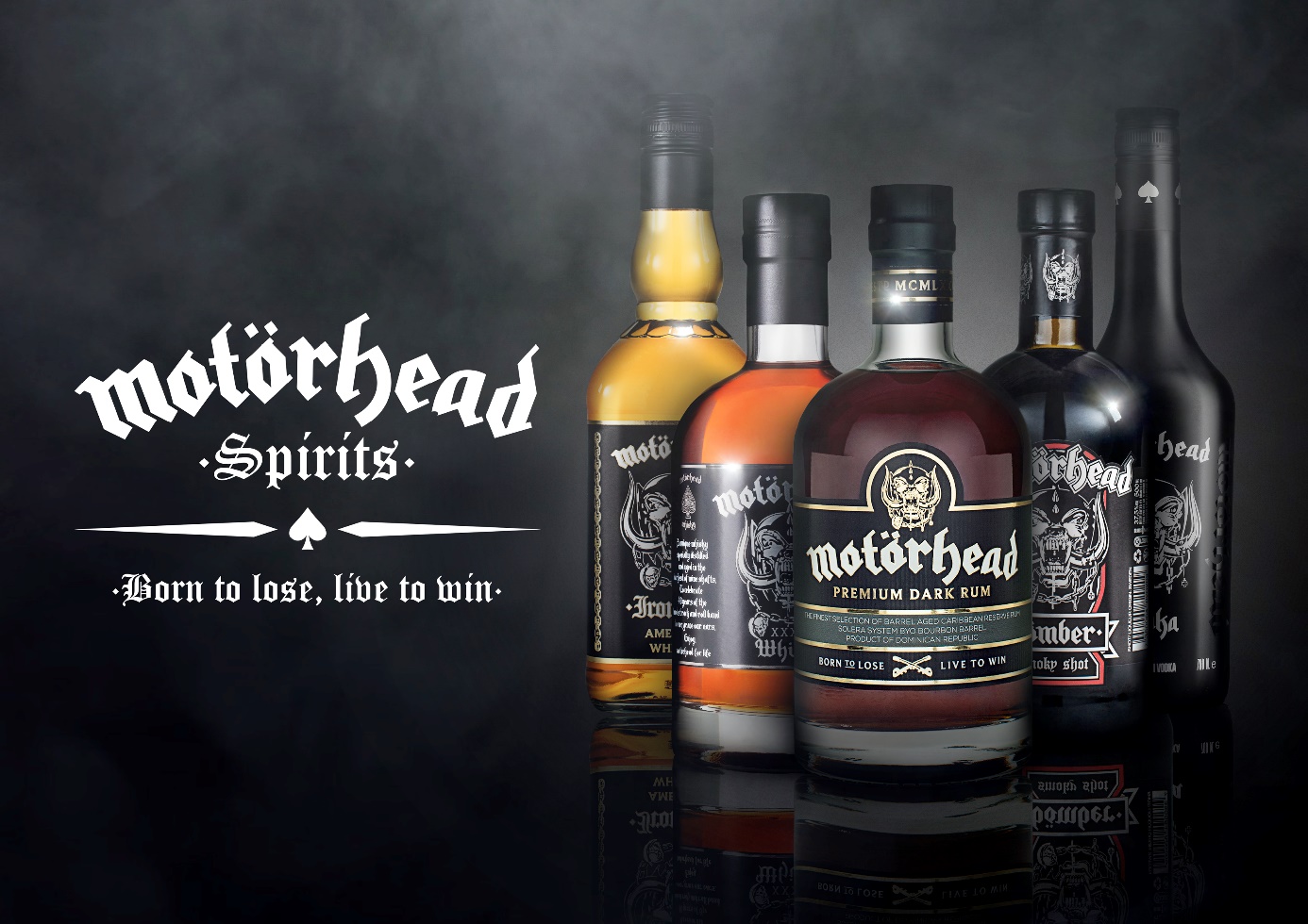 butelki, motörhead premium dark rum